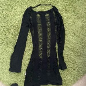 jaded london blak dress